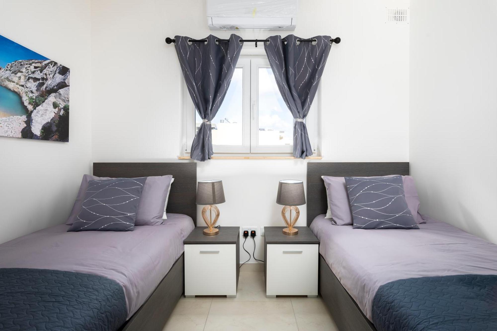 Modern & Spacious 2Br Apartment With Country Views - Close To Xemxija Bay St. Paul's Bay Exteriör bild